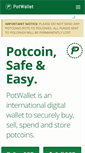 Mobile Screenshot of potwallet.com